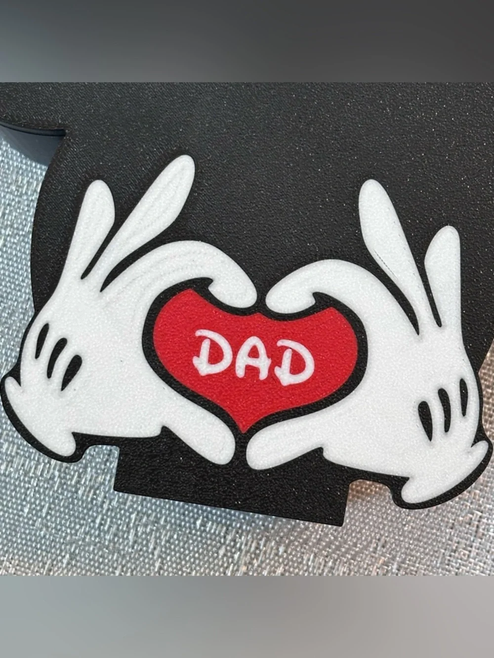 Disney Mickey Mouse Father’s Day soap holder for Bath & Body Works Bottles